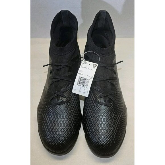 Adidas Men's Core Black/Dgh Solid Grey Predator 20.3  TF Soccer Cleats Size 12.5 - Picture 8 of 16